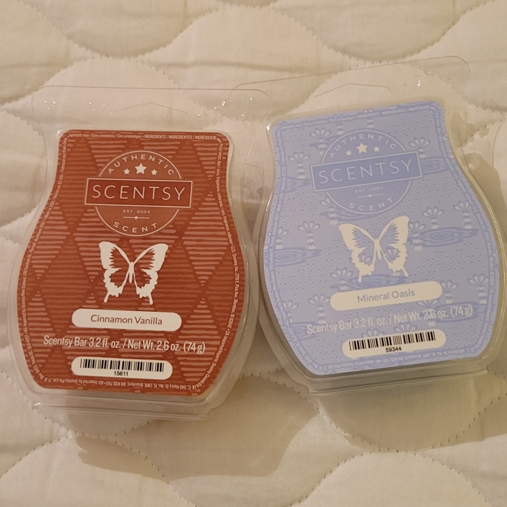 Scentsy wax melt 2 pk